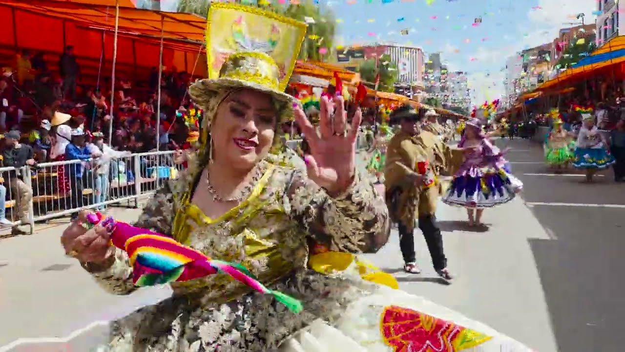 CARNAVAL DE ORURO 2025 - Primera parte 🇧🇴 | 4k 60fps 3840 x 2160 HD High-Definition