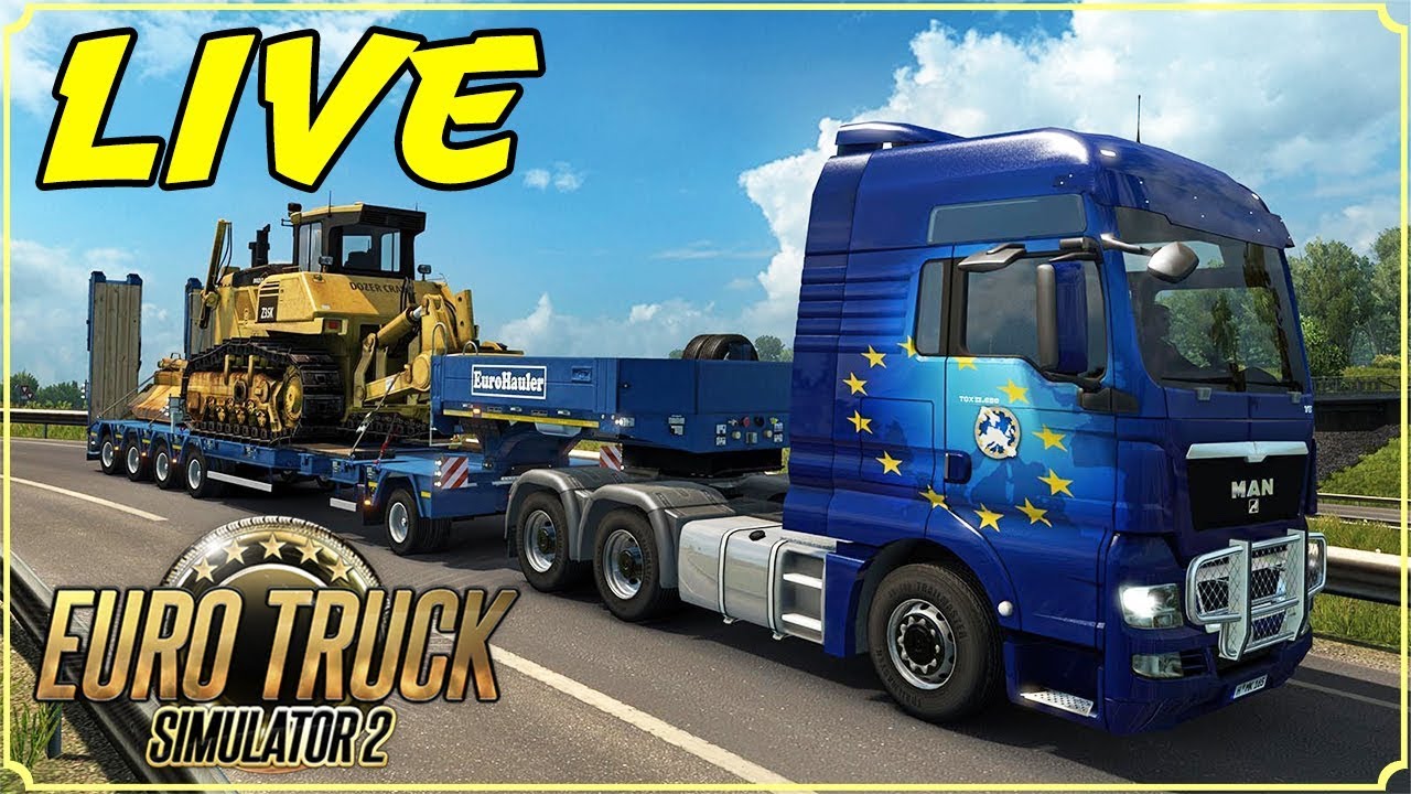 EURO TRUCK SIMULATOR 2 LIVE - VIAGGETTO RILASSANTE - GAMEPLAY ITA