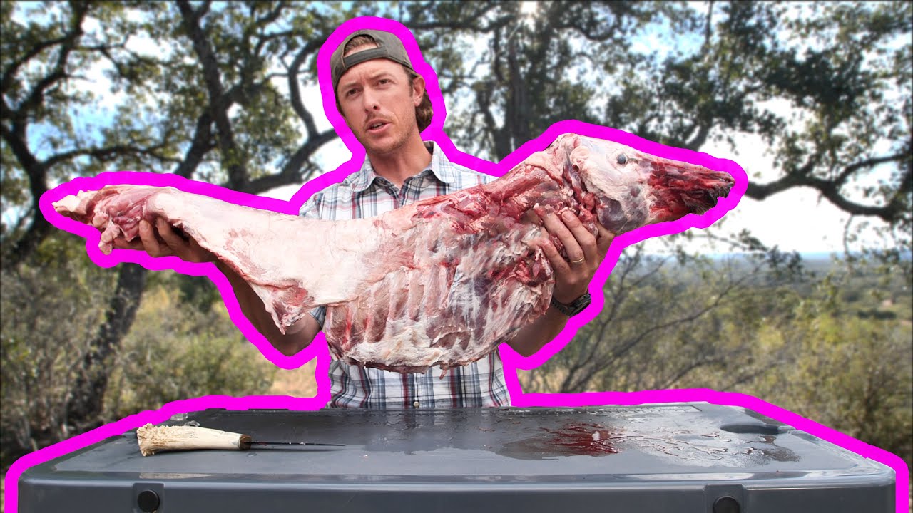 Butchering, Smoking & Eating a Wild Pig