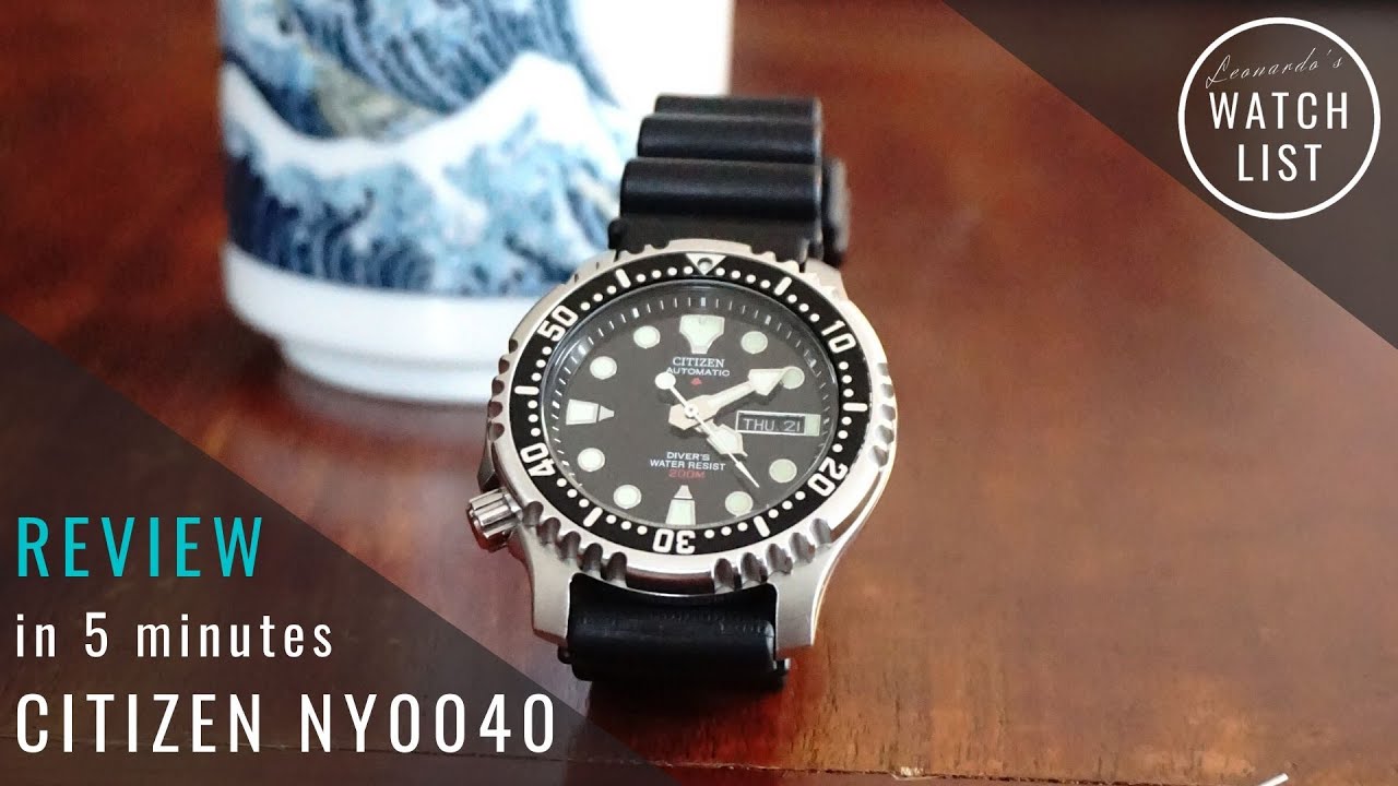 Обзор за 5 минут: Citizen NY0040