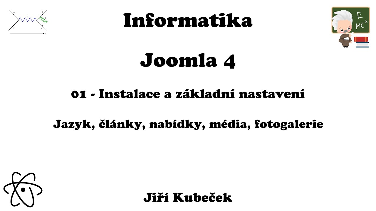 Joomla 4 - Instalace a základní nastavení - 01