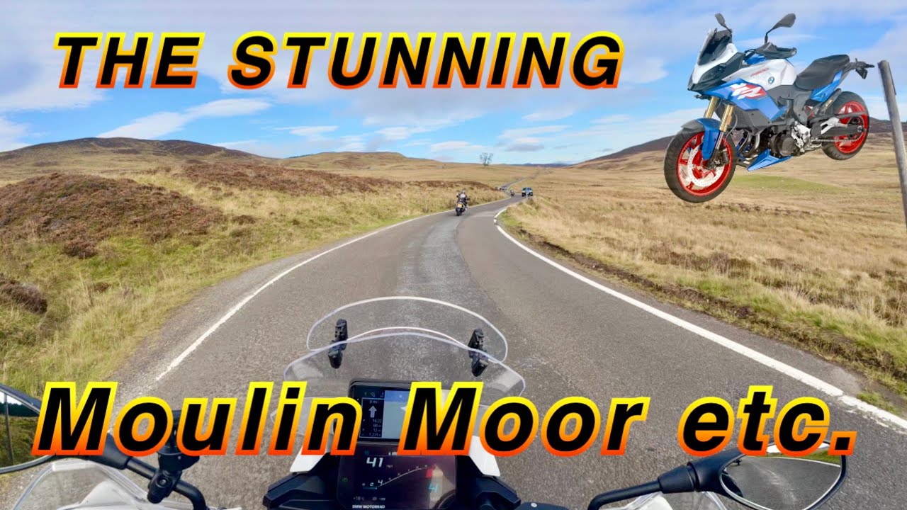 BMW F900XR - The Stunning Moulin Moor Road
