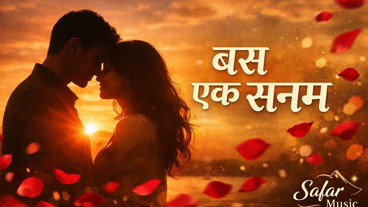 बस एक सनम | Romantic Hindi Song | 90s Bollywood Vibe | Safar Music