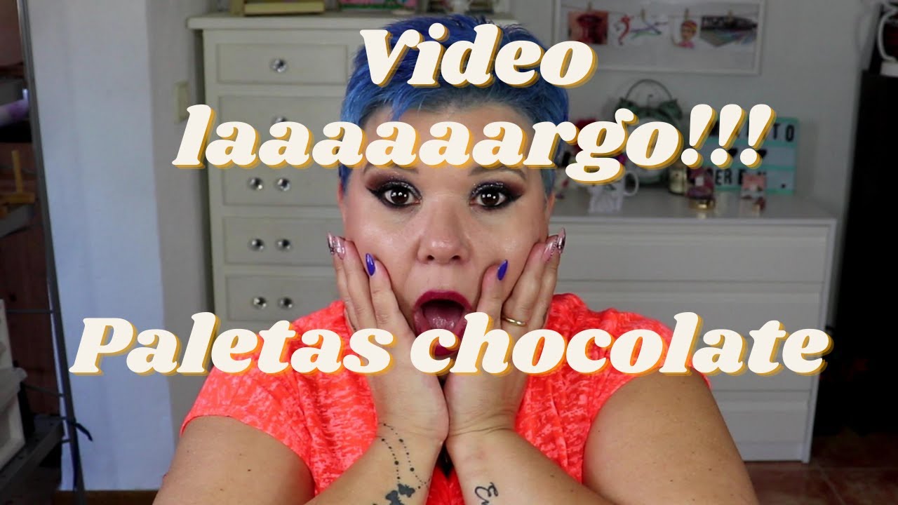 Mi colección de las paletas chocolate - I HEART MAKEUP - I HEART REVOLUTIÓN