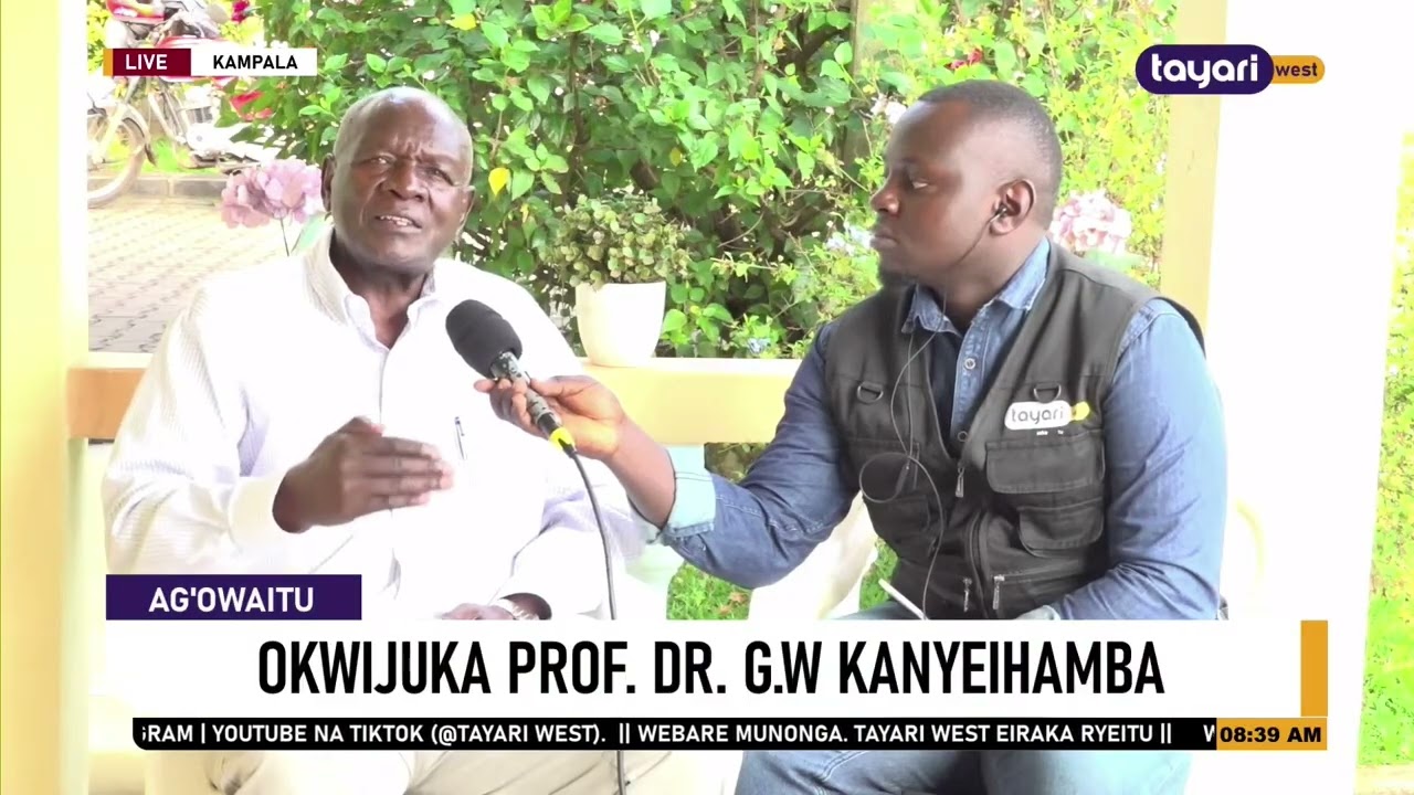 Hon. Jack Sabiiti : Kanyeihamba n'omwe omu banya Uganda ababiire barakunda amaziima