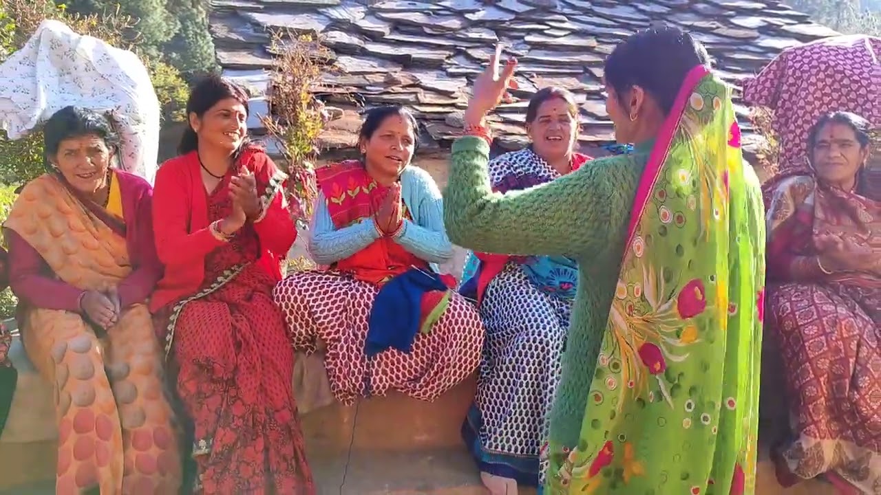गाँव में एकादशी के भजन 🙏🙏