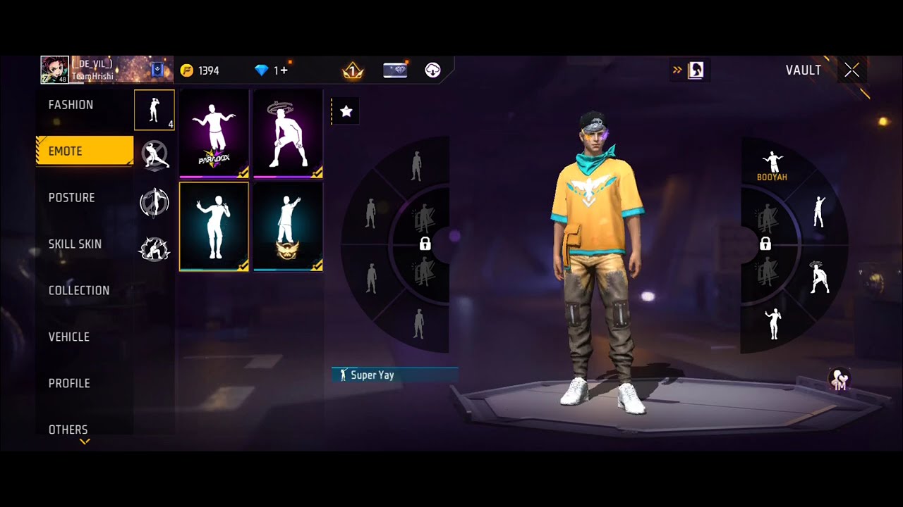 My new free fire account collection video 📷 