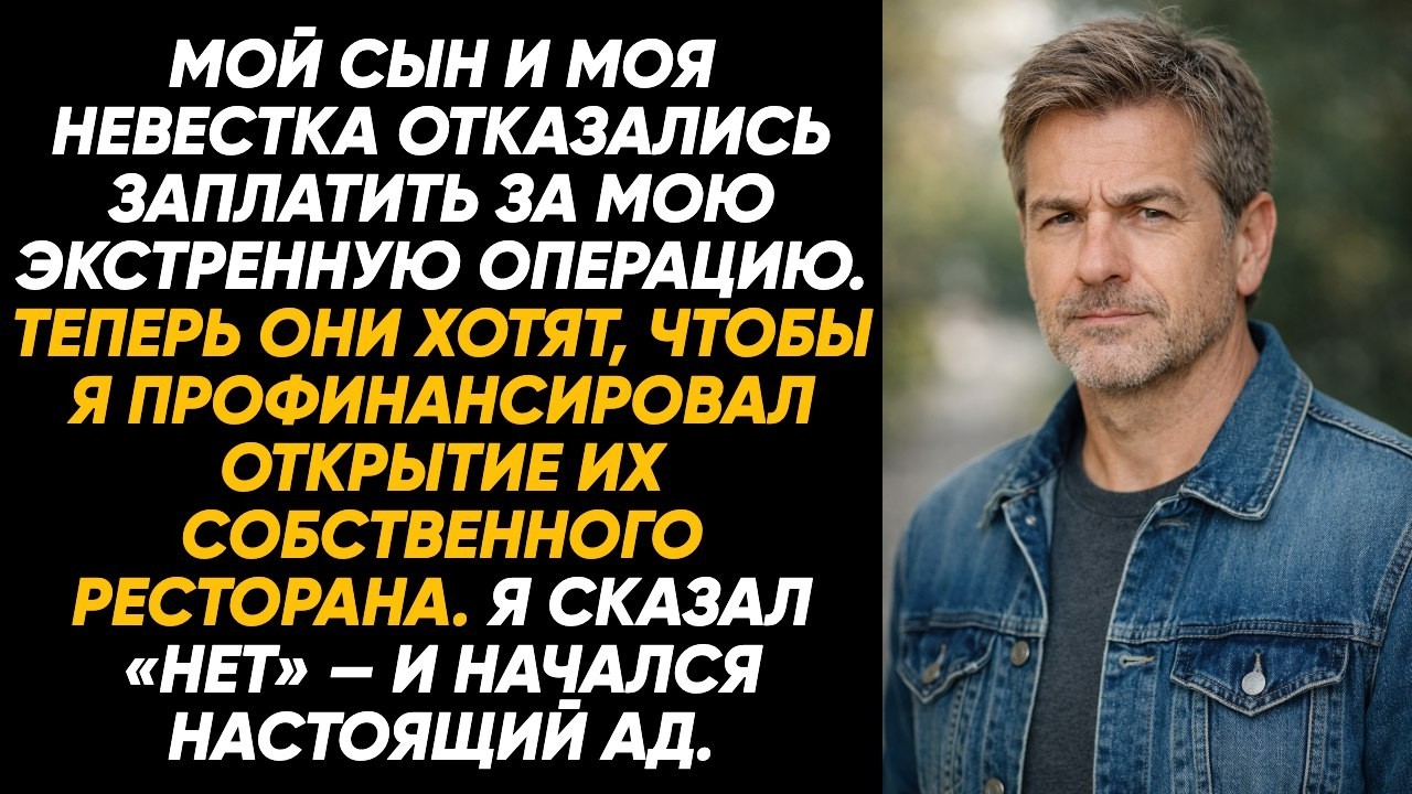 Мои дети отказались оплатить мою срочную операцию, а теперь требуют с меня ещё огромную сумму денег.