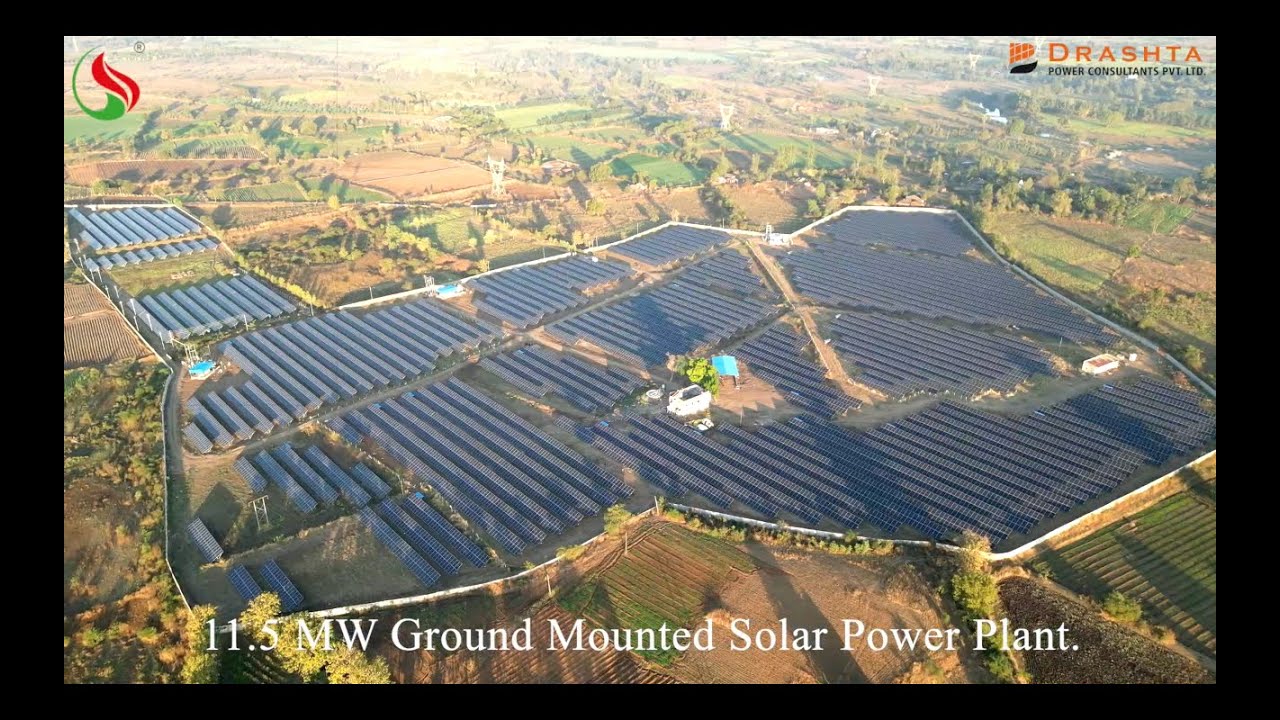 Drashta 11.5 MW Chokshi Group Ground Mounted Solar Plant