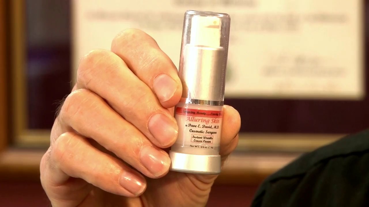 Dr. Dave David's Instant Wrinkle Eraser Cream Commercial