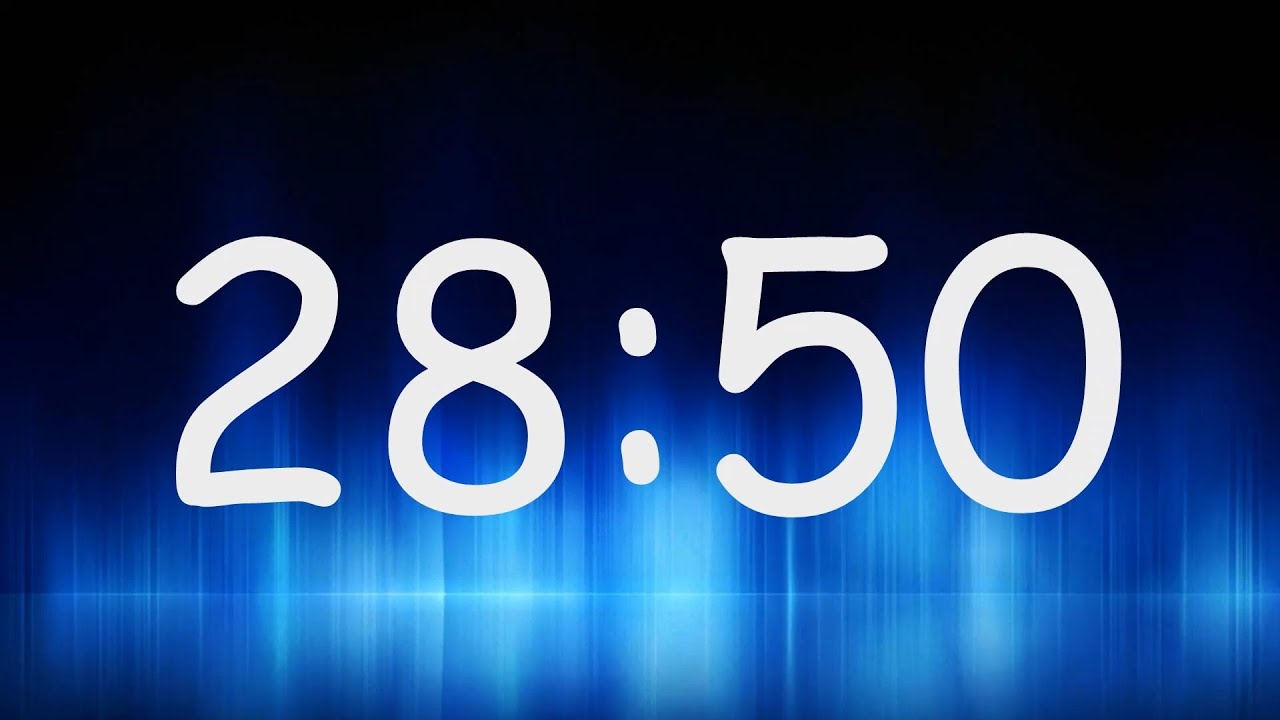 28:50 Minutes Timer / Countdown from 28min 50sec