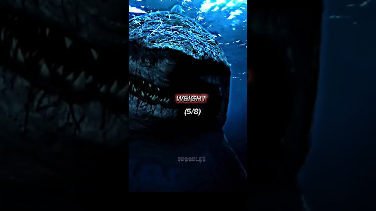 (Accurate)Mososaurus vs (Accurate) megalodon ||#mososaurus #vs #meg #edit #shorts
