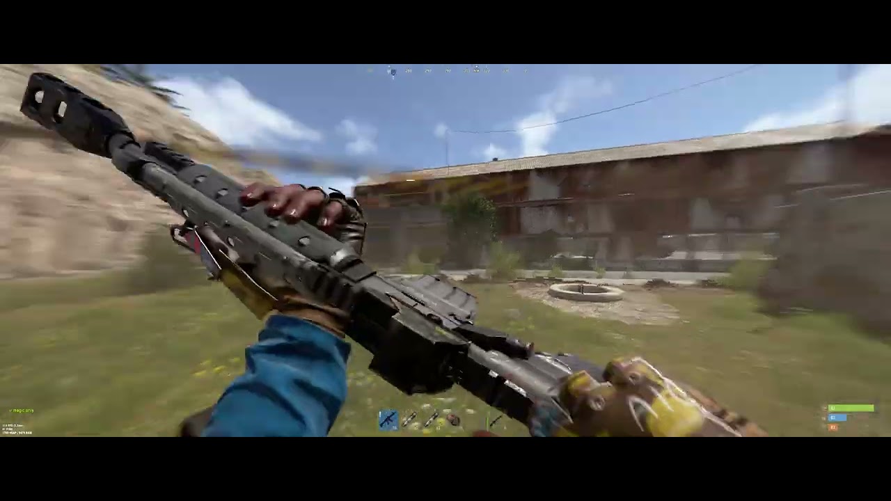 Easy heli kill, solo, Rust