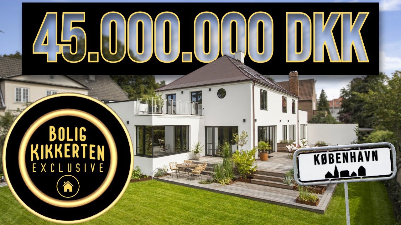 De 5 dyreste boliger til salg i K&oslash;benhavn!