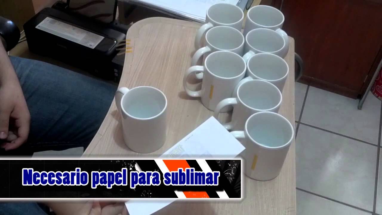 Como Sublimar tazas 11 oz proceso completo