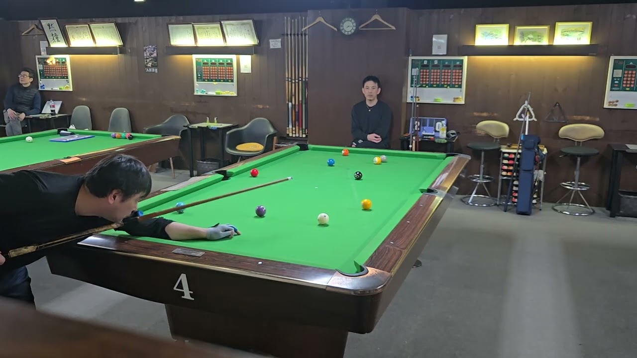 ビリヤードK BC級戦 決勝 原田さんVS梅木さん