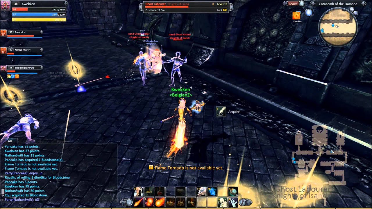 Raiderz - Speed run normal cata