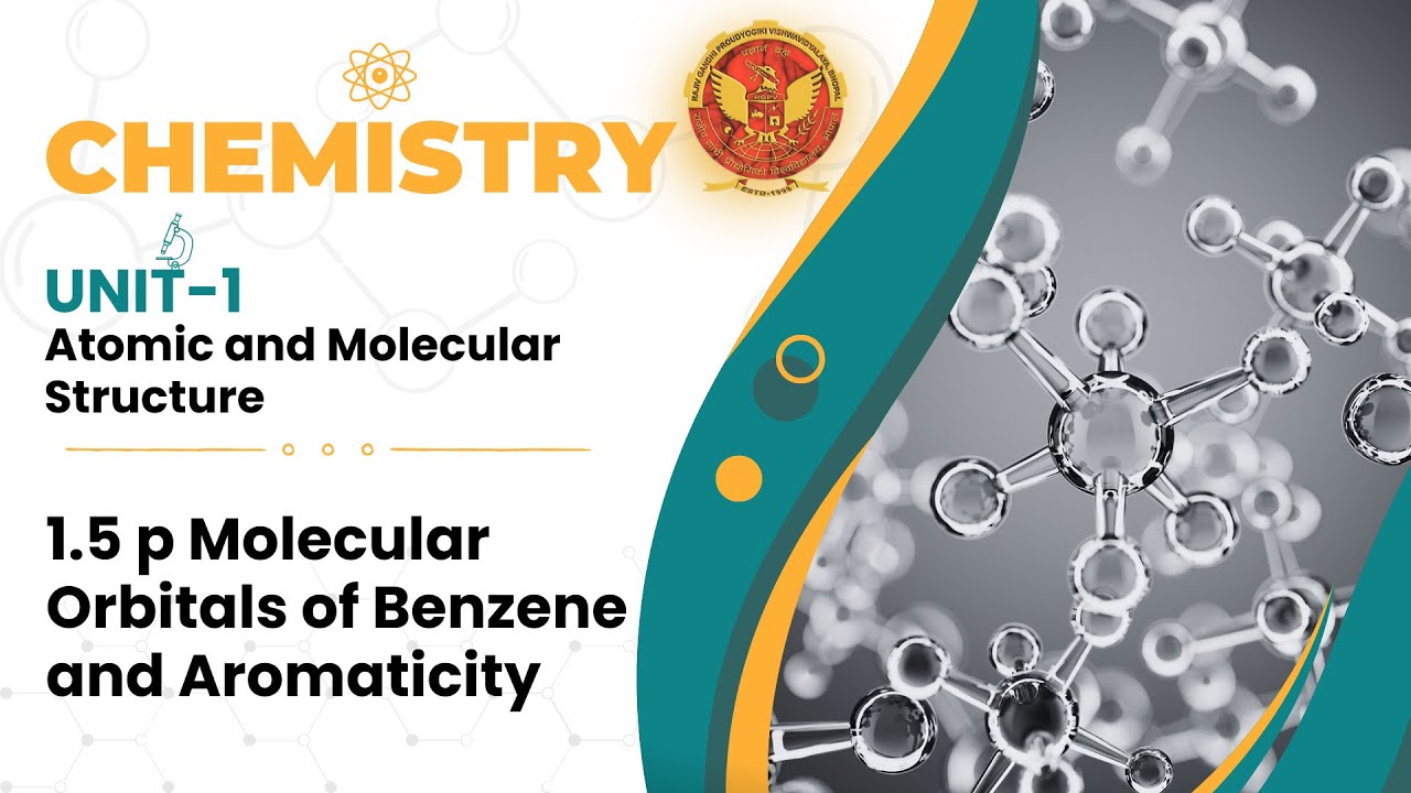 1.5 p – Molecular Orbitals of Benzene and Aromaticity | Chemistry -1 |