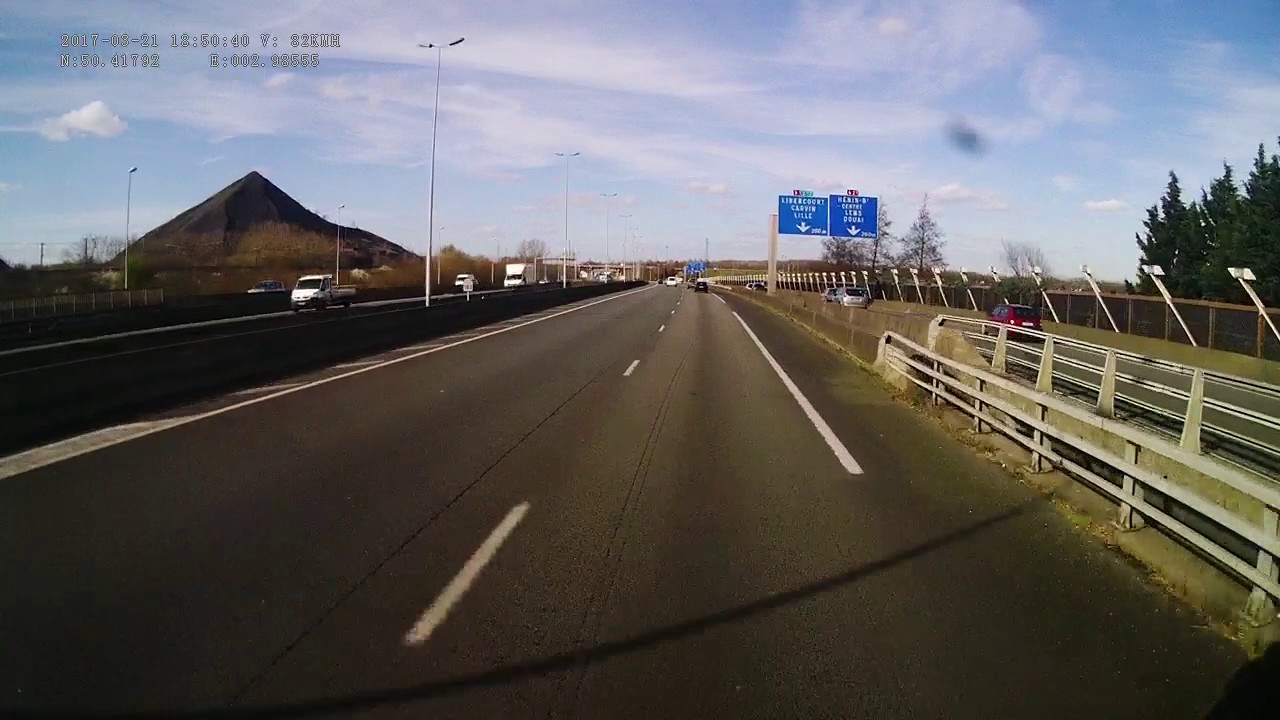 France. Motorway A1, R&oelig;ux &mdash; Lille, 2017, 1x
