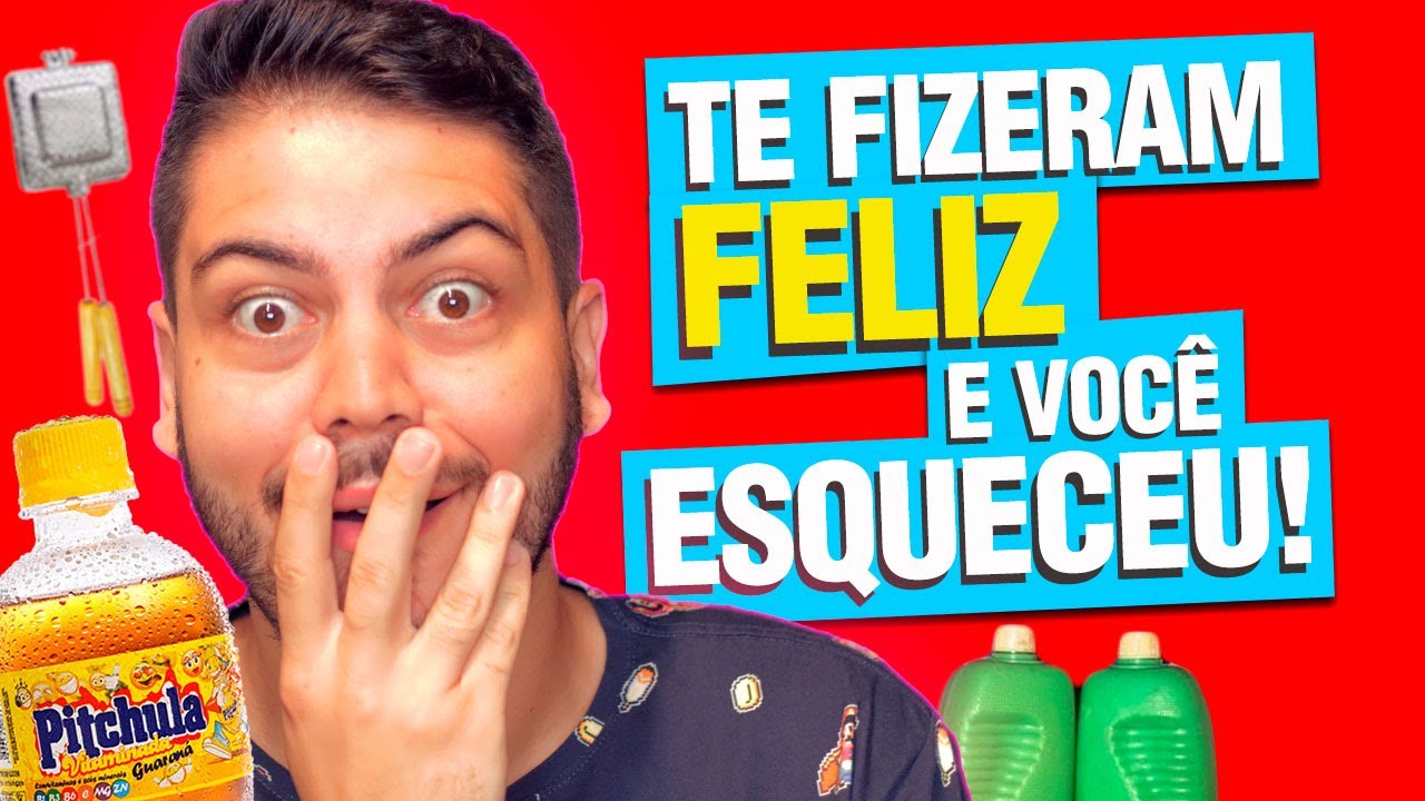 5 COISAS QUE FIZERAM SUA INFÂNCIA MUITO MAIS FELIZ E VOCÊ NÃO LEMBRA MAIS!