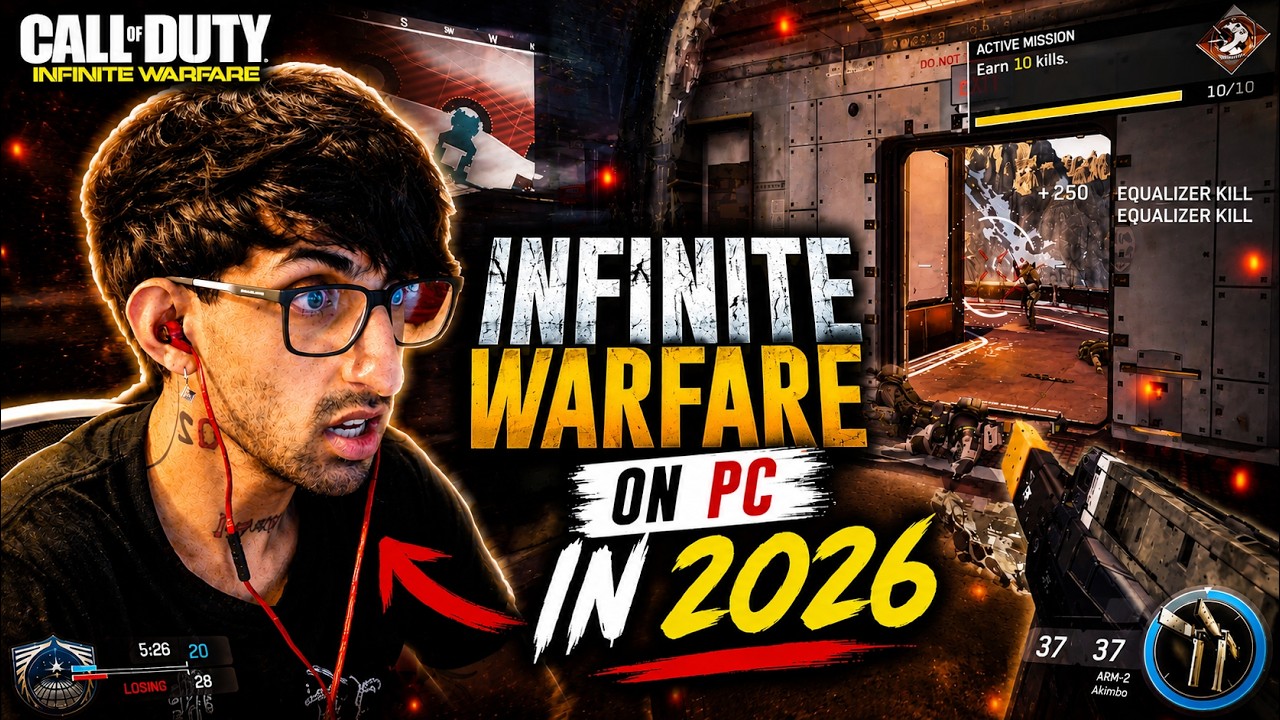 CALL OF DUTY: INFINITE WARFARE ON PC IN 2026 IS ACTUALLY FUN?! 😭