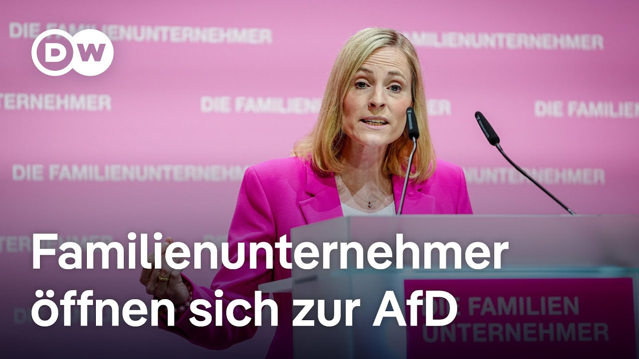 Rei&szlig;t die Wirtschaft die Brandmauer ein? | DW News