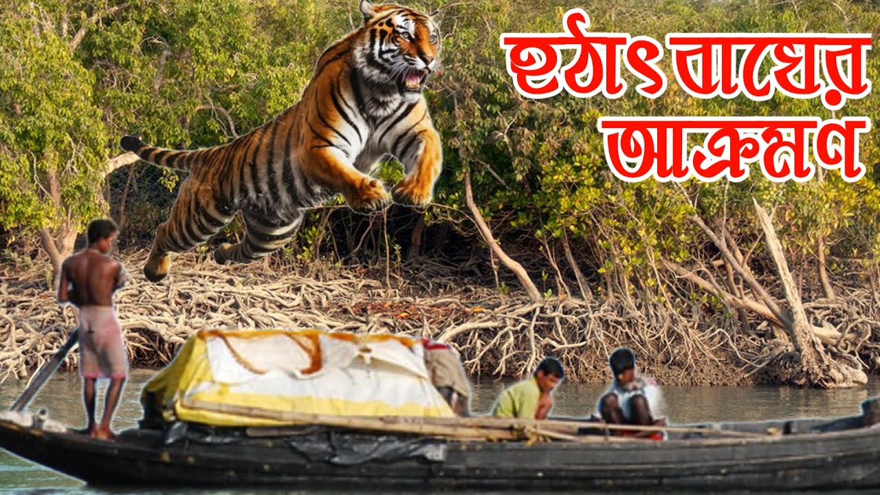 সুন্দরবনে বাঘের আক্রমনে জেলেদের জীবন সংশয় | Tiger attack fisherman | Sundarban | Tiger attack story