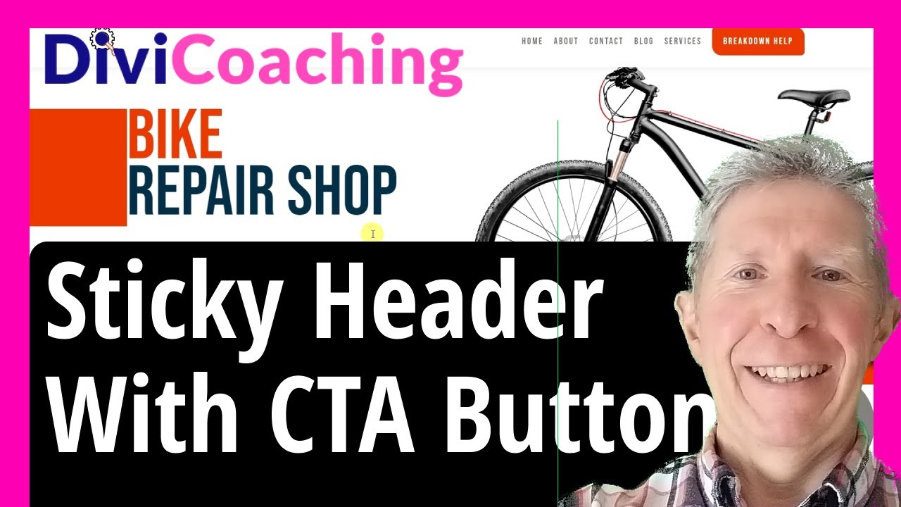 How to Create a Sticky Divi Theme Builder Header with CTA Button