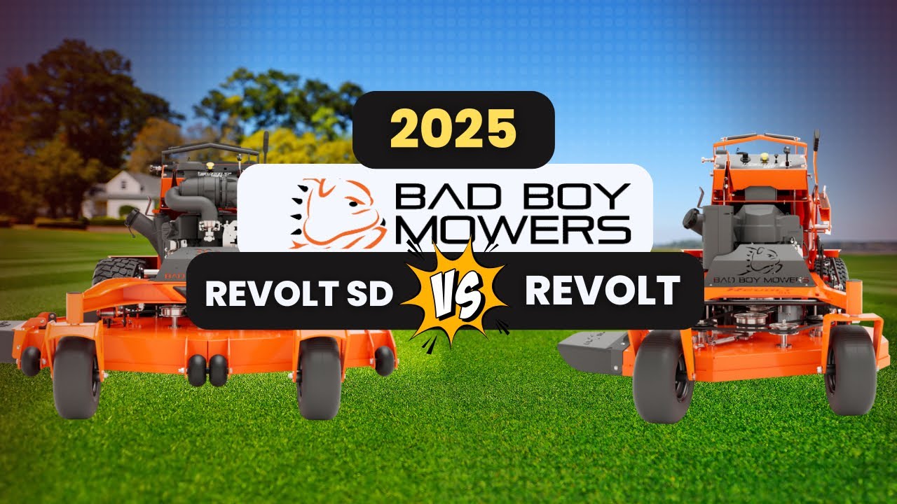Comparison // 2025 Bad Boy Revolt SD VS. Revolt