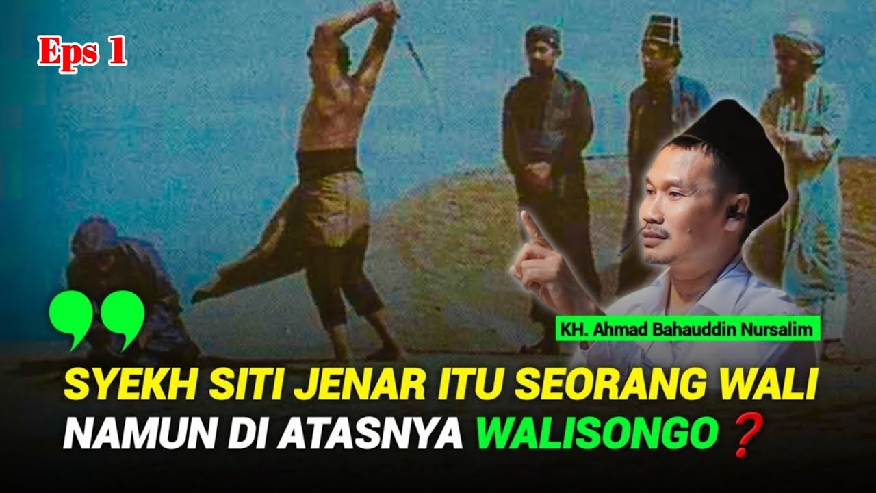 Gus Baha: Syekh Siti Jenar Itu Wali di Atasnya Walisongo❓️