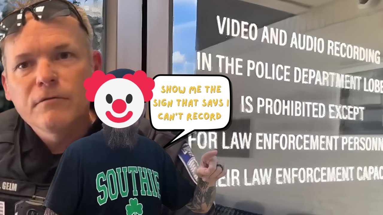 Frauditor Arrested another Trespassed & owned from police department!