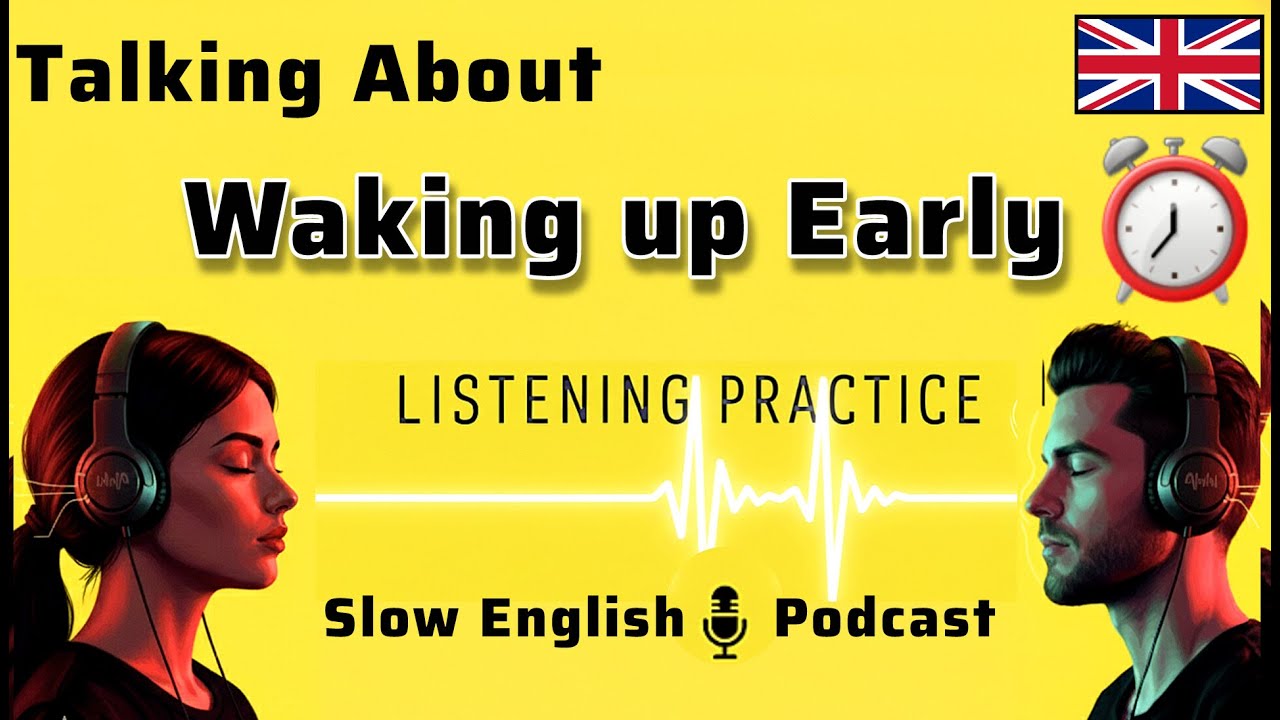 Talking About Early Mornings in English | Learn English Conversations Practice