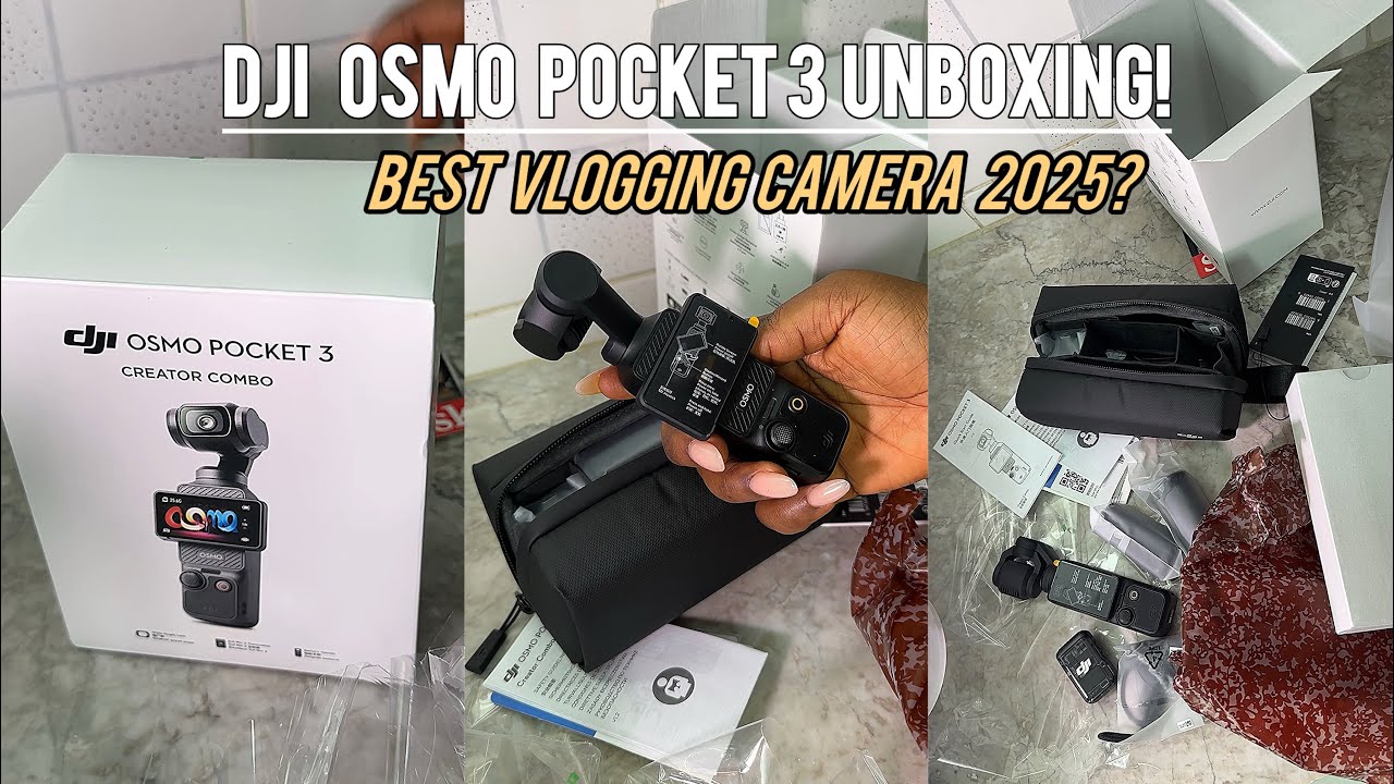 DJI OSMO Pocket 3 Unboxing ASMR @DJI | Birthday Gift