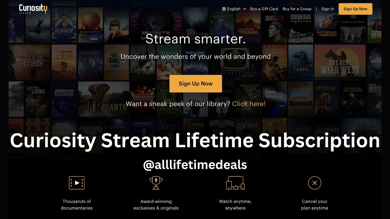 Curiosity Lifetime Subscription - Uncover the wonders of your world and beyond
