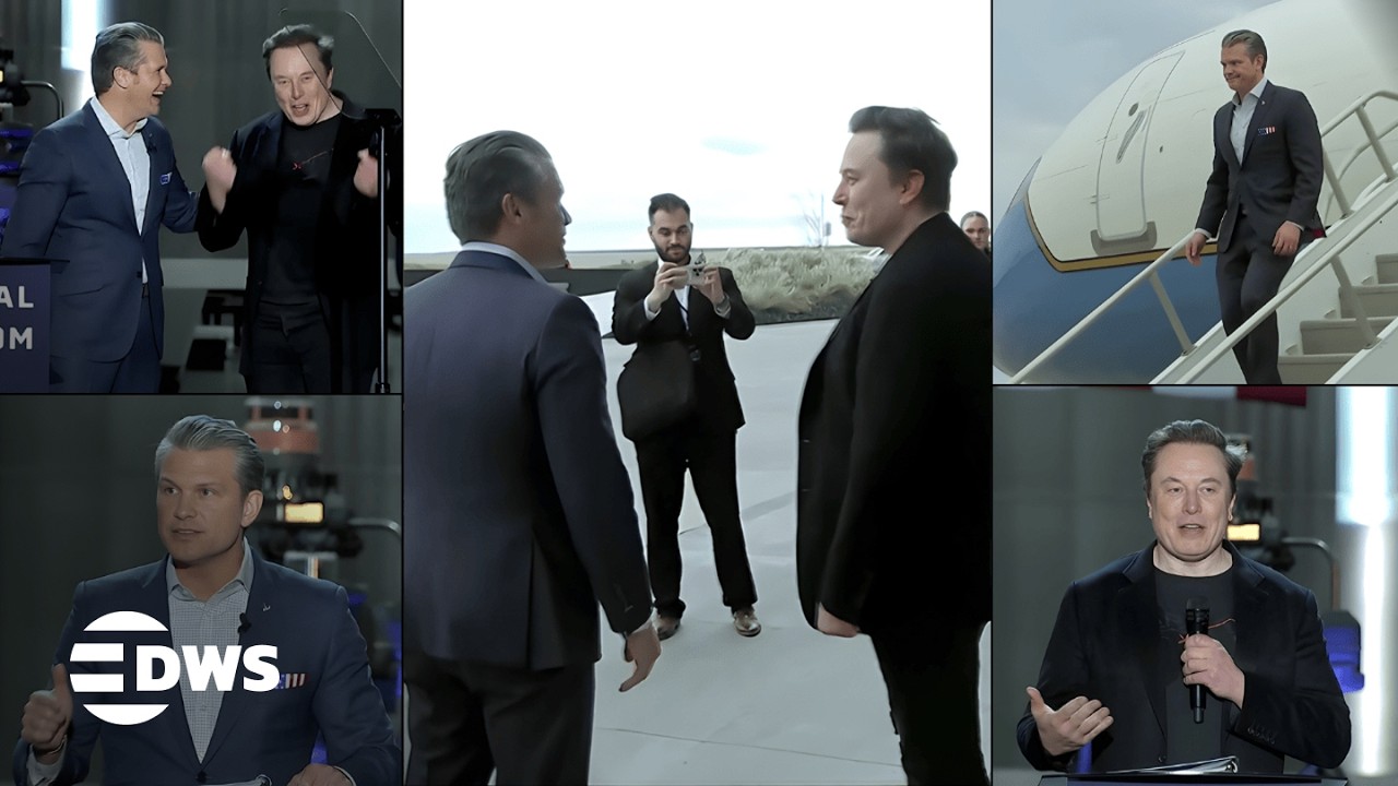 FULL SpaceX Visit: Pete Hegseth Meets Elon Musk, Unveils Military AI Strategy | AI1Z