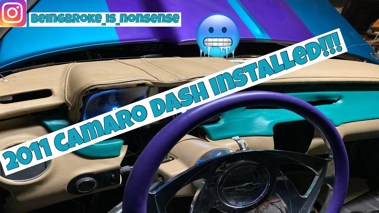 2011 Camaro dash swap