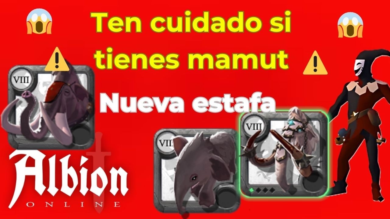⚠️ Nueva estafa en Albion Online 2026 | Cómo están robando mamuts y cómo evitarlo