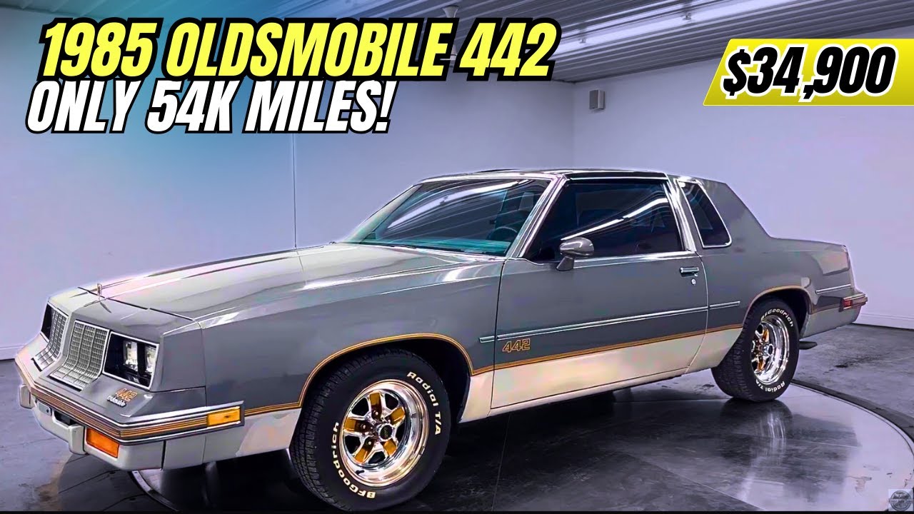 Oldsmobile 442 1985 года | Всего 54 тысячи миль! Классический маслкар T-Tops Survivor | Продаётся...