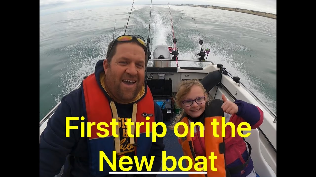 A fantastic trip on our new - predator 165 - fishing boat.
