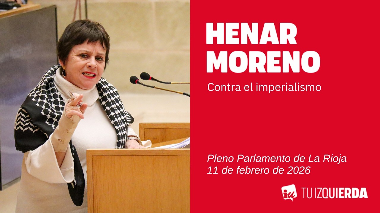 Henar Moreno en defensa de los derechos humanos y el derecho internacional