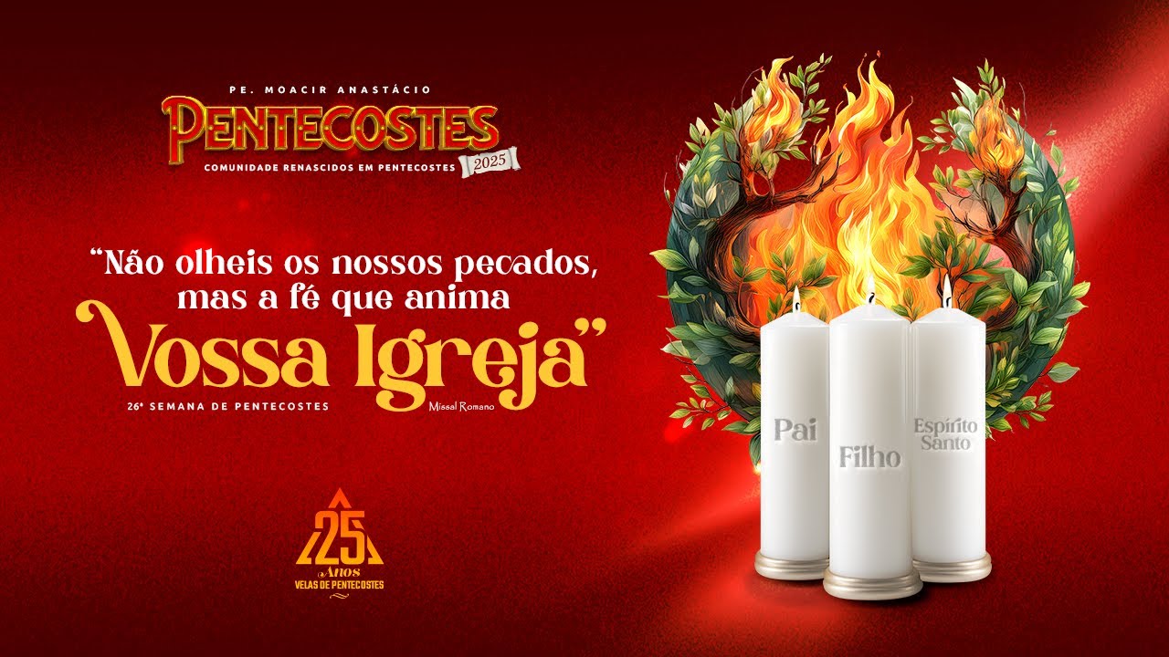 Adoração ao Santíssimo Sacramento / Preparação para Pentecostes 2025. 25.04.2025