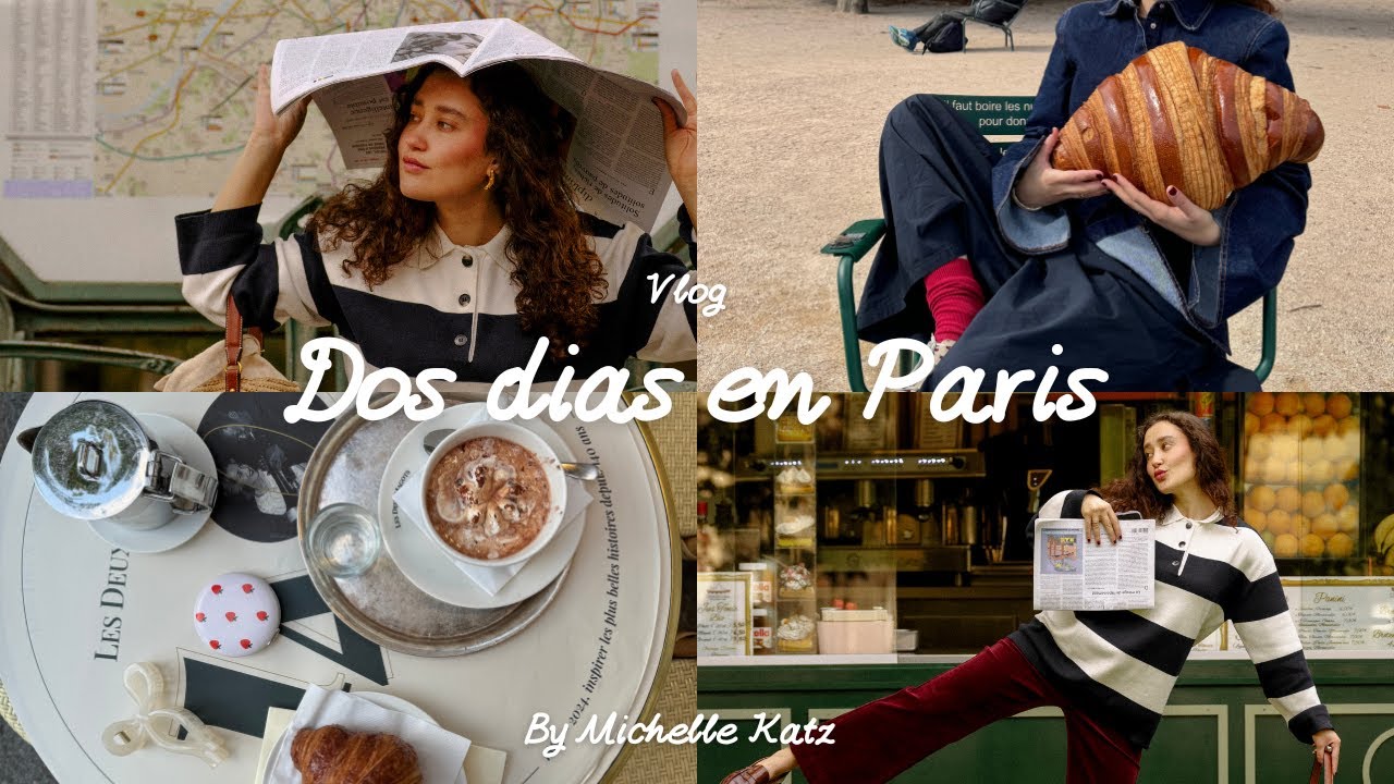 Dos Días En Paris | Paseos, cafes, moda local, amigas 🥖🇫🇷💋☕️
