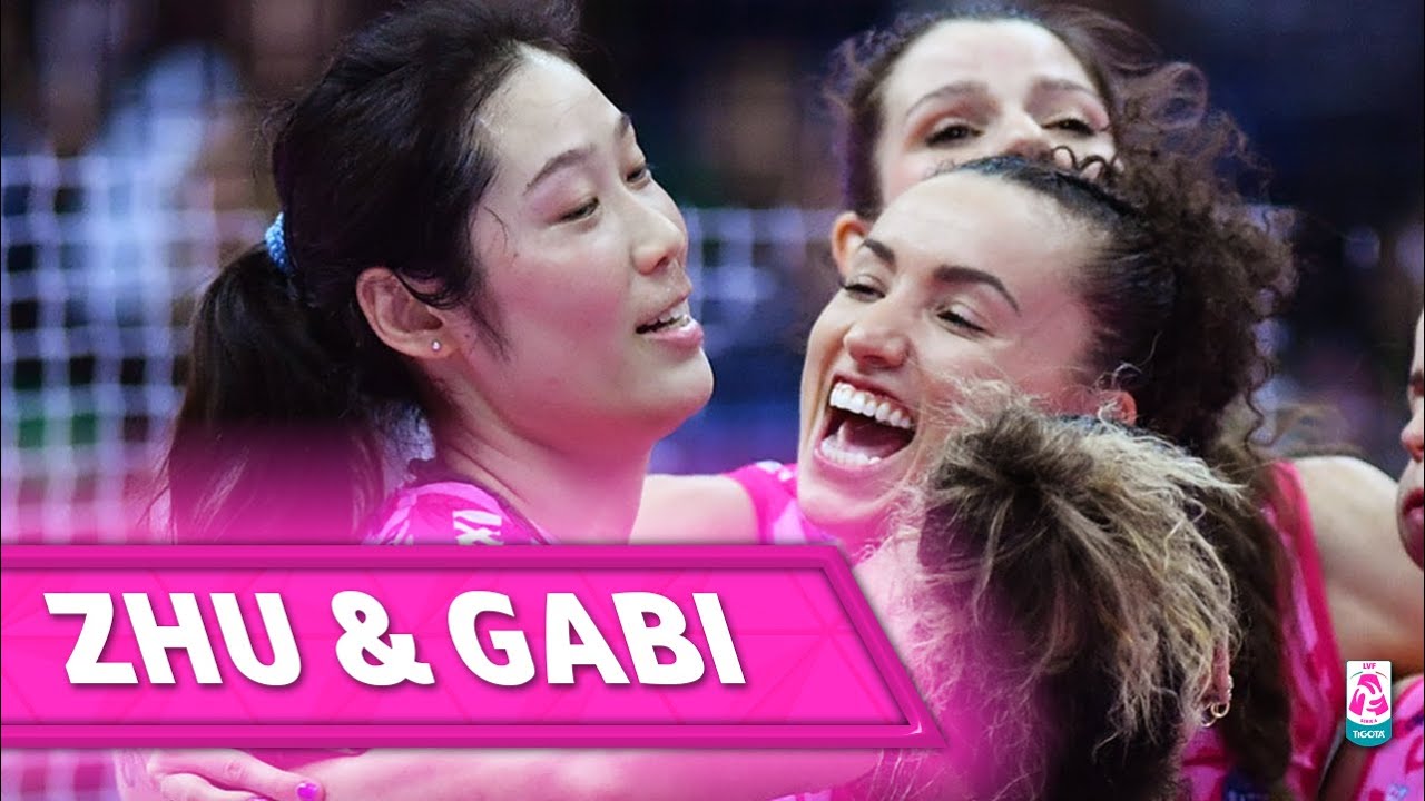 ZHU TING & GABI, All Points in Game-3 Semifinal Conegliano - Novara | Lega Volley Femminile 24/25