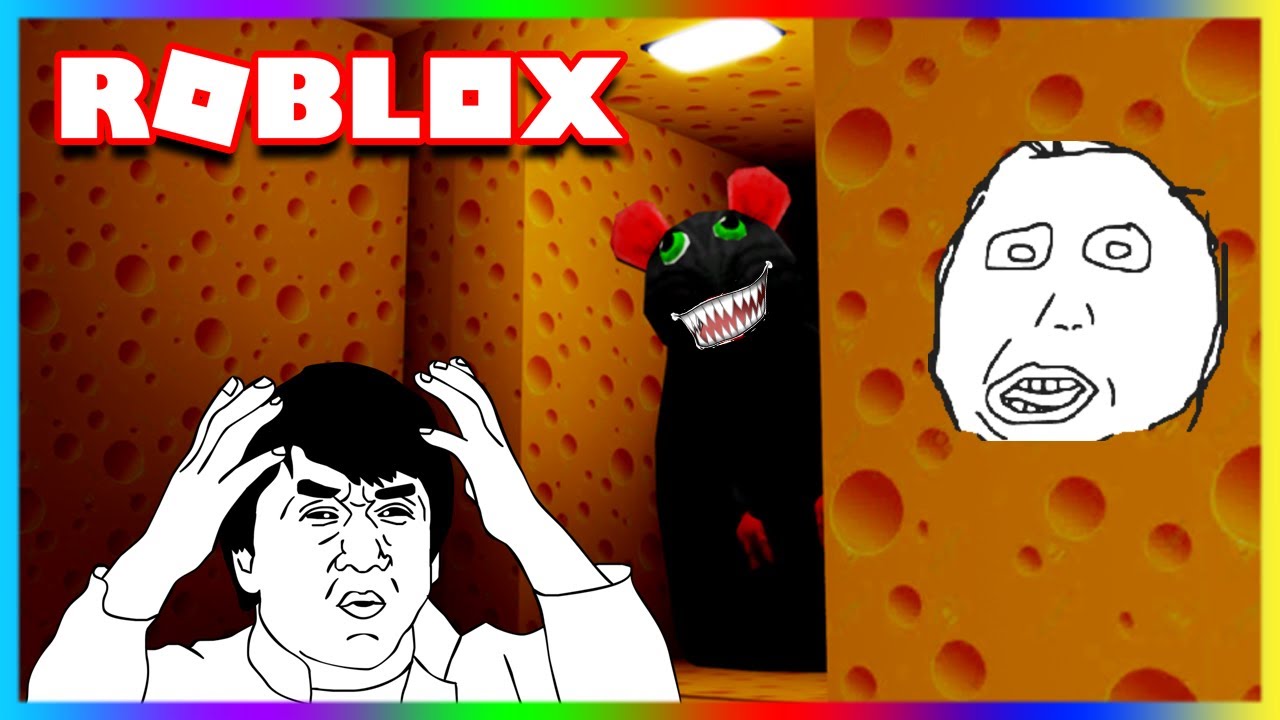 JE DOIS M'ECHAPPER DU FROMAGE ?! | Roblox Cheese Escape