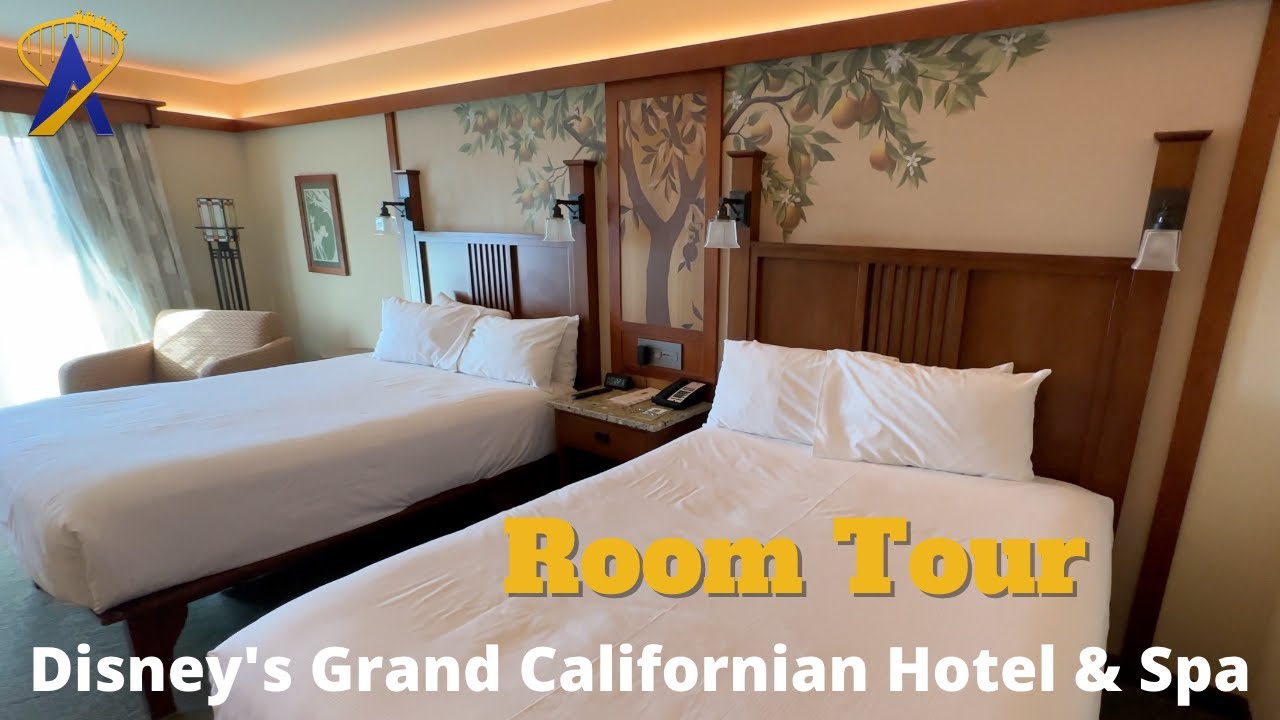 Disneyland's Grand Californian Hotel Room Tour