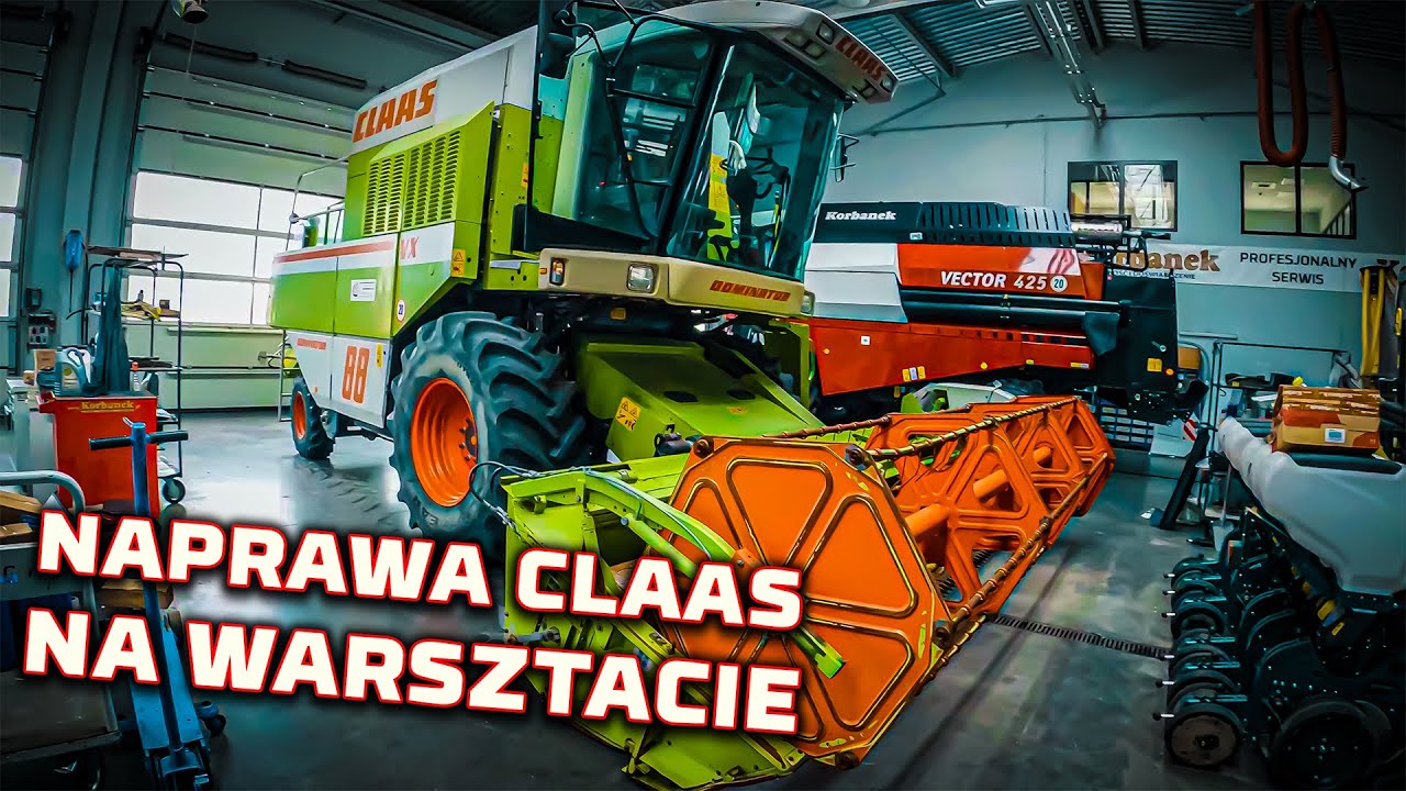 CLAAS Dominator 88👉Późno do nas trafił 👉 W żniwa kombajn nie powinien stać na WARSZTACIE [Korbanek]