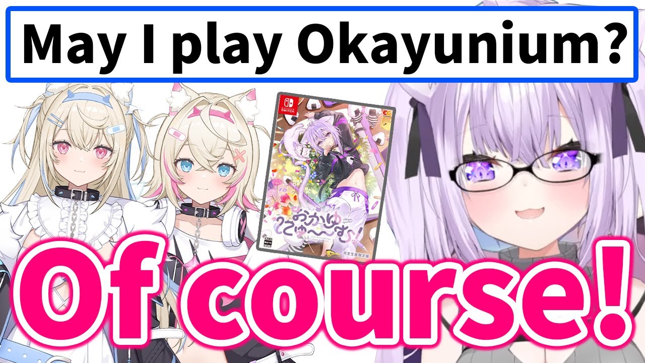 Okayu didn't expect FuwaMoco would like to play 