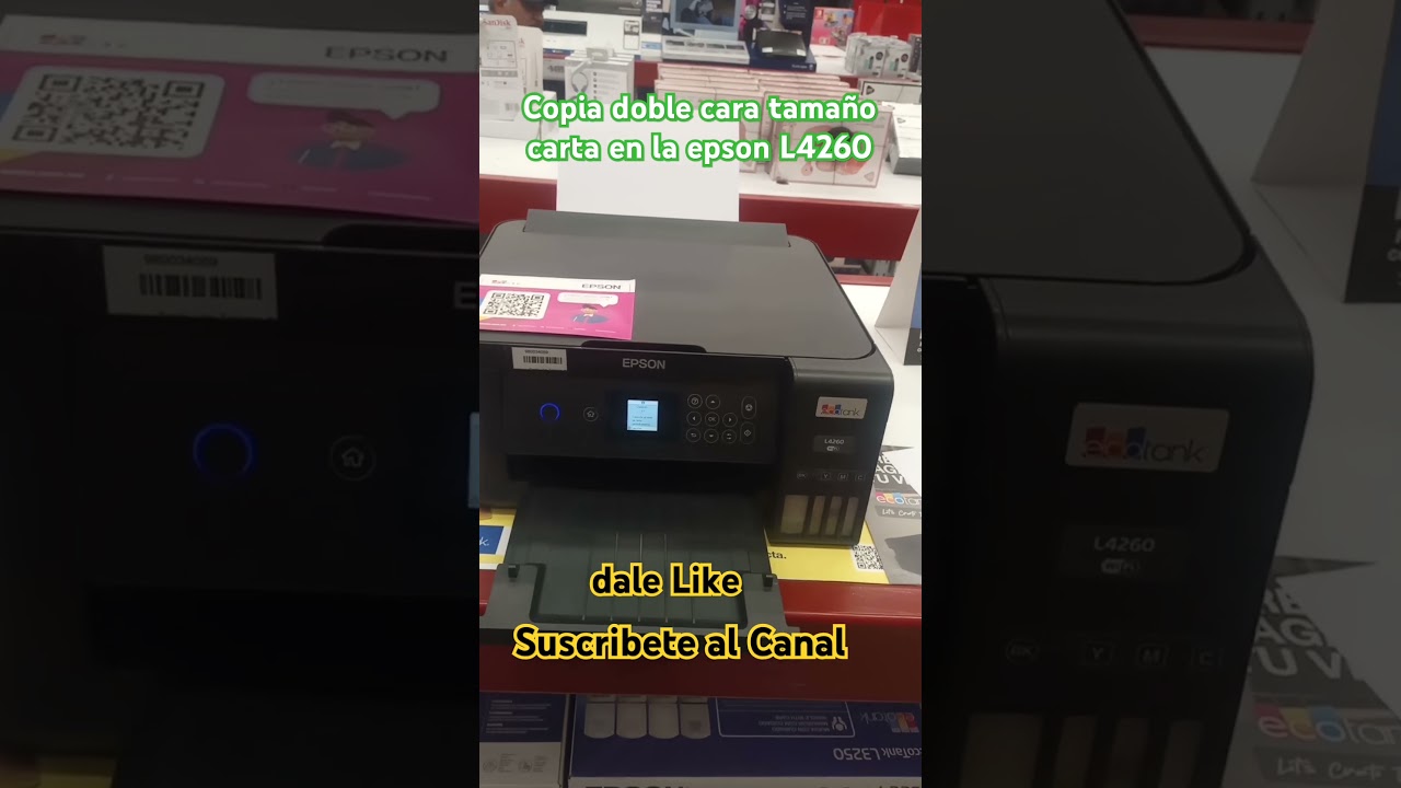 #Epson#L4260 #ecotank #printer #copia doblecara en epson L4260
