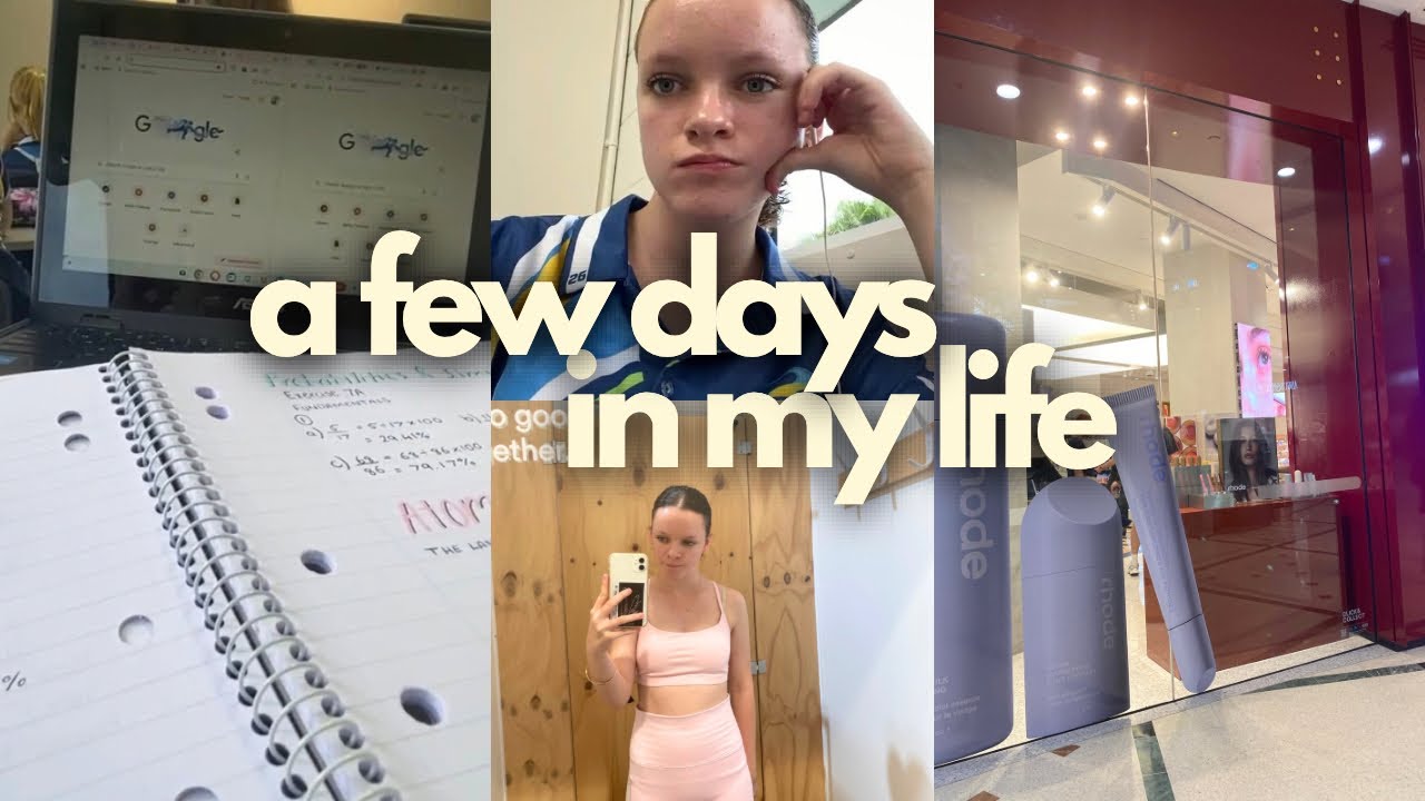 a few days in my life *as a SENIOR*| Senior Diaries 