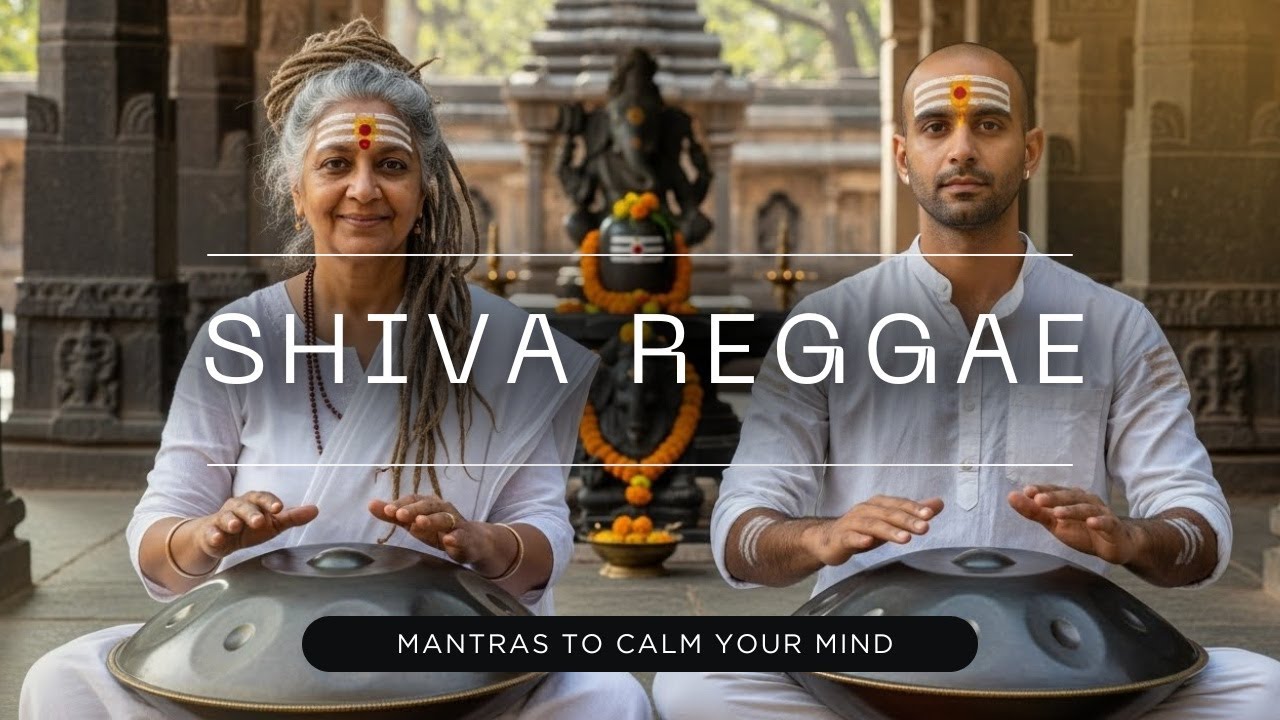 Powerful Lord Shiva Reggae Mantras | Mahadev Handpan Meditation to Calm the Mind